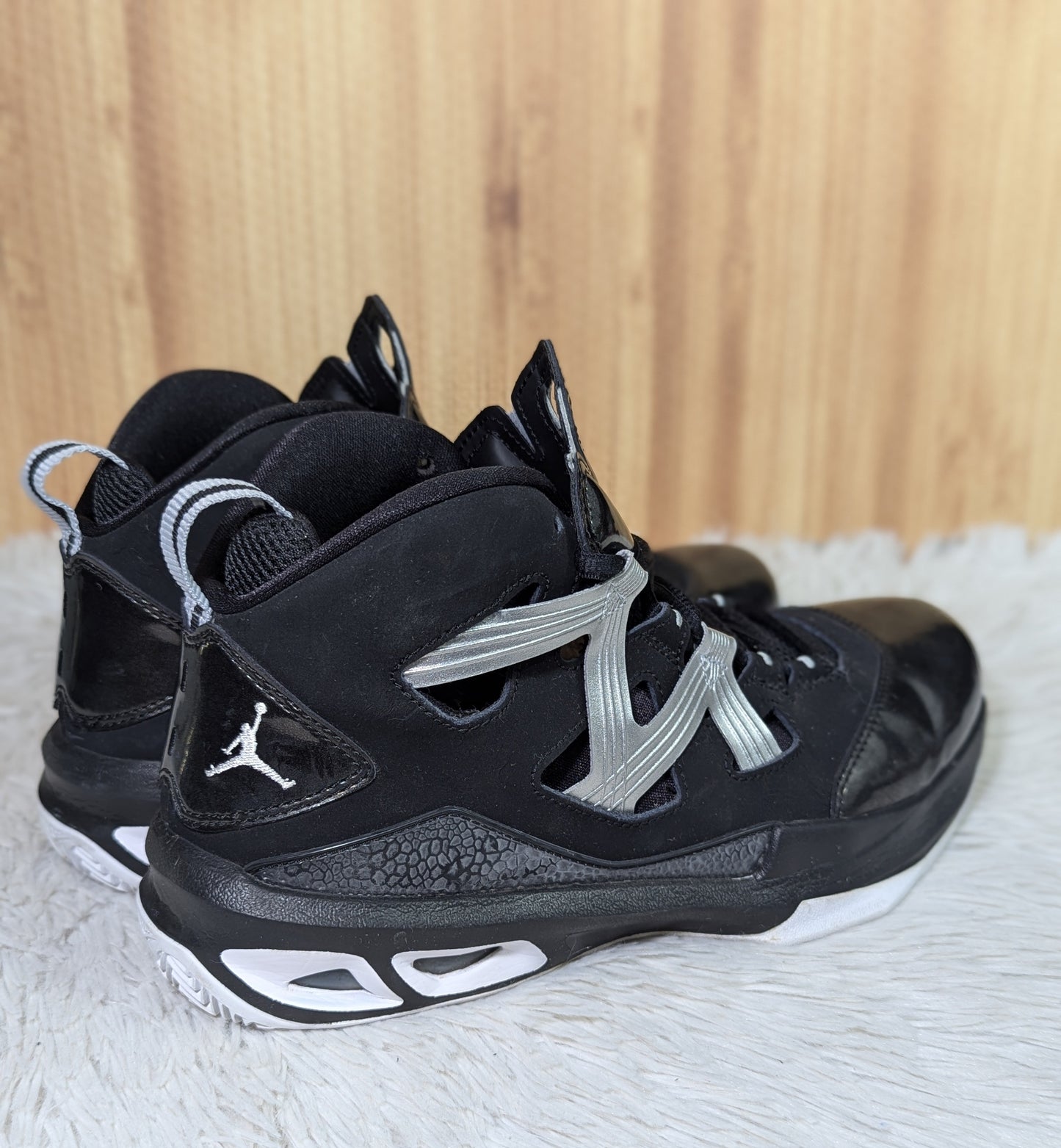 Jordan Melo M9 'Black Metallic Silver'