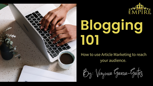 Blogging 101 eBook by Virginia Gates-Garcia